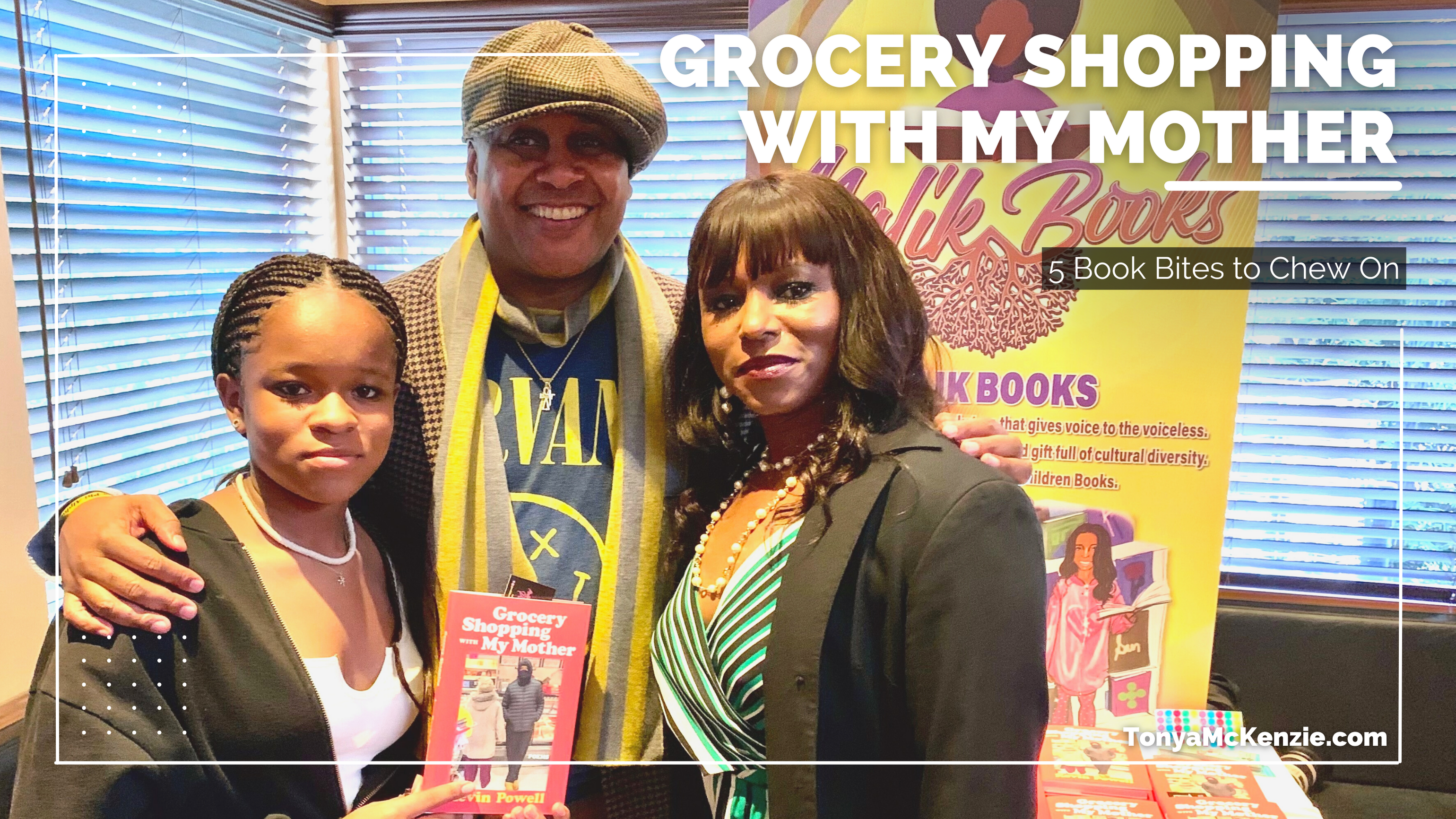Kevin Powell Book Signing for Grocery Shopping with My Mother